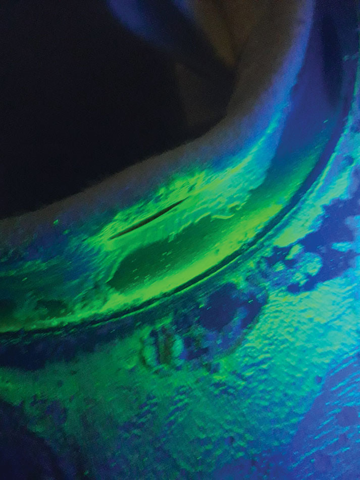 green detection powder